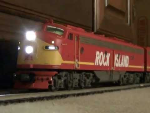 Rock Island E8 MTH Premier Locomotive Review