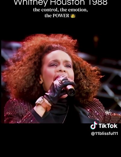 Whitney Houston's Iconic 1988 Wembley Performance