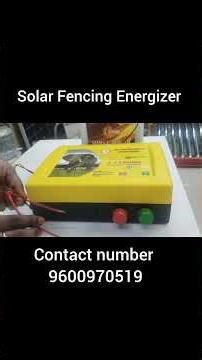 🔥Solar Fencing Energizer🔥