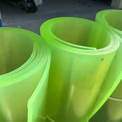80-95 Shore A Colorful Polyurethane Sheet / Smooth PU Sheet 35-155KN/M Good Machining