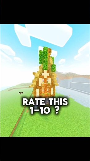 Minecraft big wooden house tutorial #minecraft #trending