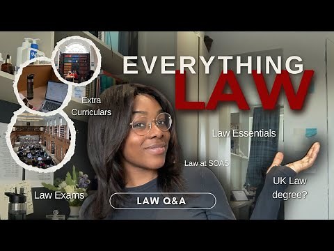 Everything About Studying Law ⚖️ Tips, Lectures & Exams