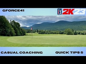 PGA Tour 2K23 Course Design Tips: Quick Tips 5