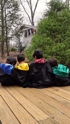 Carla Rodriguez on Instagram: "ad| Celebrate the magic within your kiddos this holiday season with these amazing Harry Potter robes available at Walmart ✨ They have a beautiful Hogwarts house crest, wand pocket and pockets! Get them now at Walmart! #WizardingWorldChristmas #JAKKSHarryPotterRobes#HarryPotterJAKKSPacificToyswizardingworld"