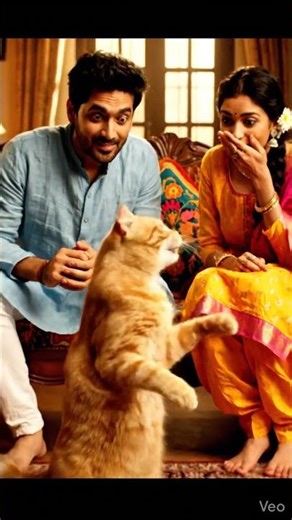 Cute Cat Talking to People 🐱 | Funny Cat Conversation | Kids Animated Video