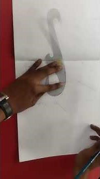 Use of French curve for joining the point in projections of plane numerical