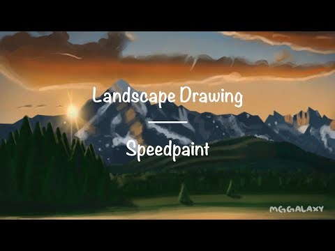 Landscape Drawing! | Speedpaint