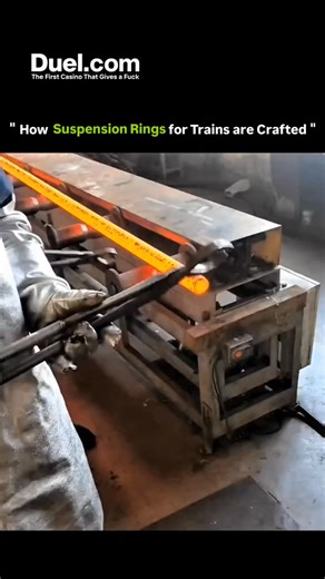 𝗞𝗻𝗼𝘄𝗹𝗲𝗱𝗴𝗲 𝗠𝗮𝘁𝗿𝗶𝘅 | 𝗙𝗮𝗰𝘁𝘀 𝗗𝗮𝗶𝗹𝘆 on Instagram: "called ring rolling. A solid steel block is first heated until it is red hot. A hole is pierced at the center to form a donut shape. This hot piece is placed on a rolling machine where rollers press and stretch it in a circular motion. The hole expands and the outer diameter grows until the ring reaches the required size. After rolling the ring goes through heat treatment for strength then machining and finishing for accurate