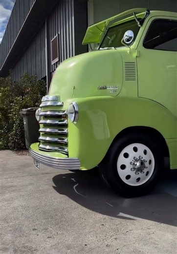 This absolutely beautiful 1950 Chevrolet COE is a testament to what hard work can achieve. #DUB