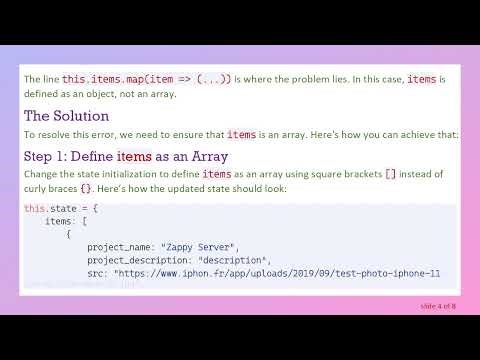 Resolving the TypeError: Cannot read property 'map' of undefined in ReactJS