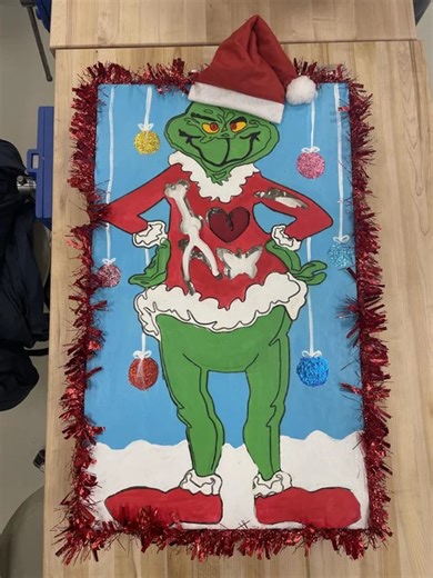 Large Scale Grinch Operation Game Box