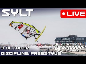 Livestream: 3rd October | Citroën Windsurf World Cup Sylt 2025