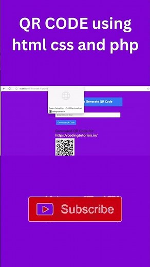 Generate QR Codes EASILY with PHP