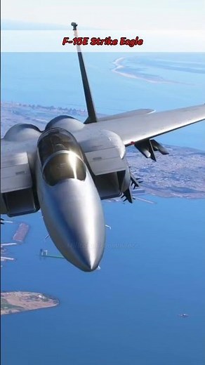 F-15E Strike Eagle Soars with Power – Epic Aerial Footage!