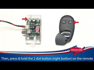 How to Program Your USAutomatic Remote Transmitter | Step-by-Step Guide for P1 & P2 Setup