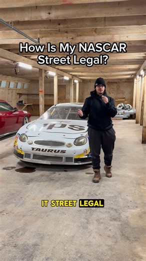 Cameron Rana on Instagram: "What street legal requirements surprised you? - - #carcollection #nascar #streetlegal #racecar #rarecars"