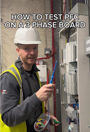How to Test Prospective Fault Current on a 3‑Phase Board