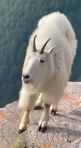 Mountain Goat’s Terrifying Moment on the Cliff 🏔️🐐｜Cinematic Wildlife Documentary