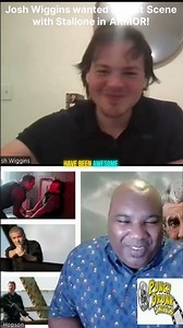 Josh Wiggins Wanted A Fight Scene With Sylvester Stallone So Bad in ARMOR!