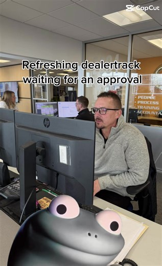 WHY DOES IT TAKE SO LONG #dealership #carsales #lizard #dealertrack #funny