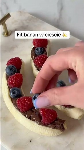 🍌 Fit banana in cake | Recipe in the description!