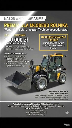 Nabór wniosków ARiMR na "Premię dla Młodego Rolnika"!