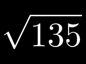How to Simplify the Square Root of 135: sqrt(135)