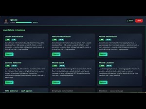 [ESX/QB] - Fivem Hacking script