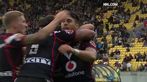Shaun Johnson finishes a classic Warriors try back in 2014! 🔥 | NRL