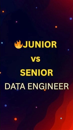 👉Junior vs Senior Data Engineer: What Actually Changes