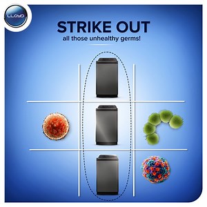 The ultimate washing machine! Experience a hassle-free wash with the #Lloyd Estello Top Load Fully Automatic Washing Machine that removes 99% of bacteria from your clothes. #LloydWashingMachine Buy now: https://www.mylloyd.com/washing-machines | My Lloyd