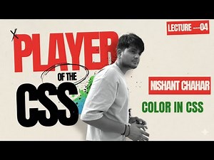 CSS-04 | Colors in CSS Explained (HEX, RGB, Color Names & More) | Scratch-to-Stack