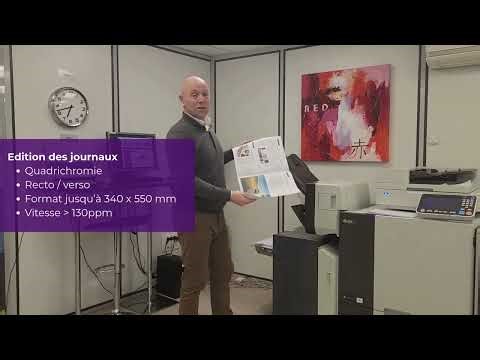 RISO : Impression d’un journal avec la solution ComColor