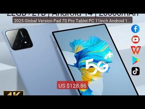 2025 Global Version Pad 7S Pro Tablet PC 11inch Android 14 22G... — Hot Deal 2026 | Limited Offer!