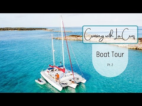 Norman Cross Trimaran Sailboat Tour pt. 2