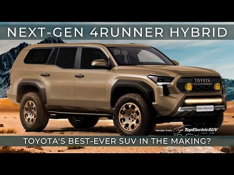 Next-gen Toyota 4RUNNER Hybrid Preview (2024 Launch reported) | What we expect