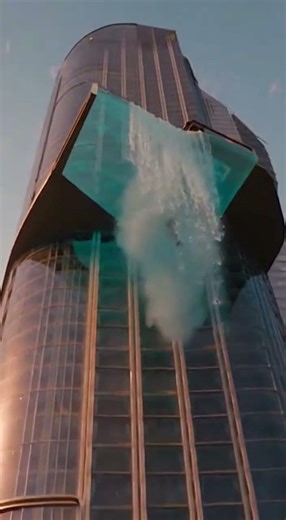 Man Jumps Into Glass Pool… Then THIS Happens 😱