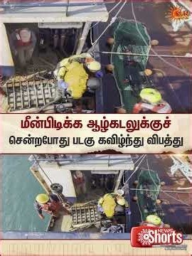 Fishing Boat Deep Sea | மீன்பிடிக்க ஆழ்கடலுக்குச் சென்றபோது படகு கவிழ்ந்து விபத்து | Sun News