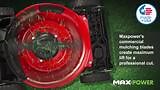 MaxPower 3-Commercial Mulching Blade Set for Many 50 in. MTD, Cub Cadet, Troy-Bilt Mowers Replaces OEM #s 742-04053A, 742-04053-X 561545XB