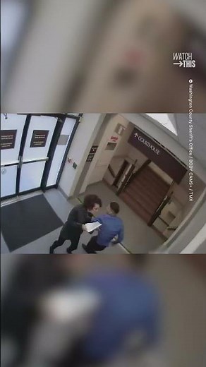 Murder Suspect Escaping From Courthouse Caught on CCTV Footage