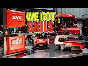 New BenchTop Tools from SKIL Grinder, Band Saw, Drill Press, and Scroll Saw