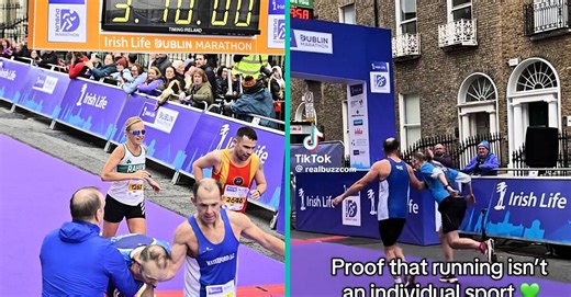 The Story Behind the Amazing Viral Dublin Marathon Finish Line Video | Balls.ie