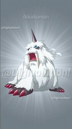 Gomamon Evolution to Ikkakumon!