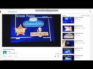Sneak Peeks Menu for Mickey Mouse Clubhouse: Mickey's Great Clubhouse Hunt DVD 2007