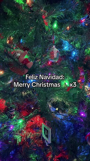 Aprende inglés y español con Feliz Navidad