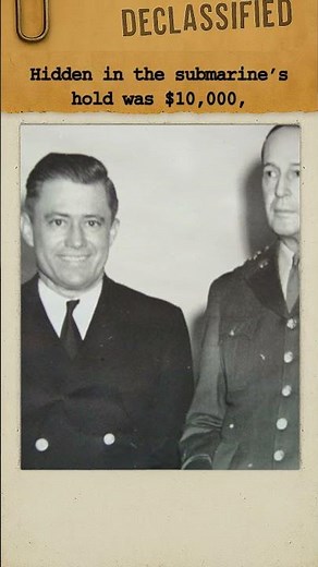 The Submarine That Smuggled Guns and Gold, USS Tambor | #history #shorts #fyp