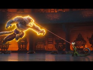 Kung Fu Panda 4 (2024) - Tai Lung vs. Chameleon Fight Scene FULL Movie Clip [Official 4K Video]