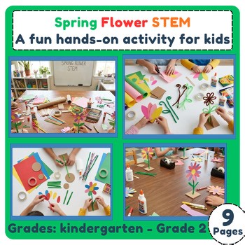 Spring Flower STEM – Build a Standing Flower | A Hands-On Engineering Challenge