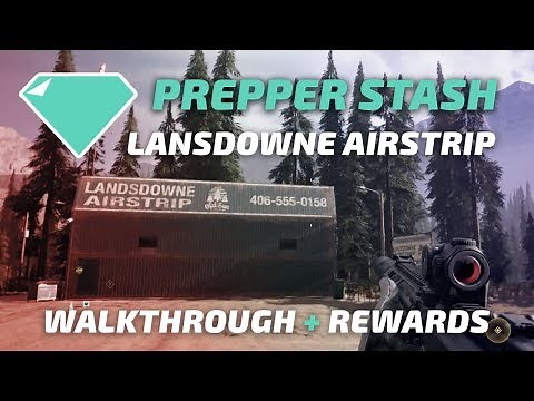 HANGAR PAINS: LANSDOWNE AIRSTRIP PREPPER STASH | FAR CRY 5