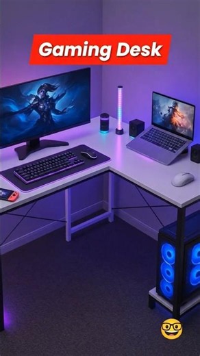 Callas L-Shaped Gaming Desk Only ₹4,369 | Amazon India Setup Video